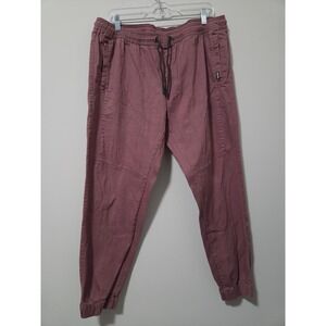 Tony Hawk Mens Jogger Pants XL Rose Mauve‎ Stretch Cotton HMP0926